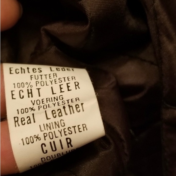 Vintage Leather biker moto jacket FABULOUS - Picture 10 of 13